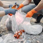 Veska 30-33 Gallon Clear Trash Bags Heavy Duty (Value Pack 100 Bags w/Ties) Large Clear Plastic Recycling Garbage Bags. Large Trash Bags 30+, 32 Gallon - Image 10