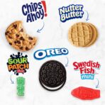 OREO, CHIPS AHOY!, Nutter Butter, SOUR PATCH KIDS & SWEDISH FISH Candy & Cookies Variety Pack, 40 Snack Packs - Image 5