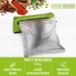30 Mylar Bags for Food Storage 1 Gallon - Extra Thick 15 Mil - Long Term & Food Grade - Mylar Bags with Oxygen Absorbers 400cc- Zipper, Resealable, Stand-up Gousset - Bolsas Mylar con Abosrbentes - Image 4