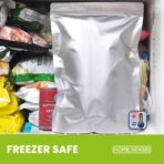 30 Mylar Bags for Food Storage 1 Gallon - Extra Thick 15 Mil - Long Term & Food Grade - Mylar Bags with Oxygen Absorbers 400cc- Zipper, Resealable, Stand-up Gousset - Bolsas Mylar con Abosrbentes - Image 5