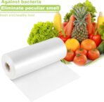 RyhamPaper Food Storage Bags, 1 Roll 14 x 20 Plastic Produce Bag on Roll Fruits, Vegetable, Bread, Food Storage Clear Bags, 350 Bags - Image 4