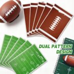 libala 30Pcs Football Goodie Bags, 6.7 * 9.8 inch Football gift bags, Favors Rugby Sports Theme Treat Bags Party Bags Decorations for Game Day Sports Events Birthday Party - Image 4