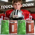 libala 30Pcs Football Goodie Bags, 6.7 * 9.8 inch Football gift bags, Favors Rugby Sports Theme Treat Bags Party Bags Decorations for Game Day Sports Events Birthday Party - Image 5