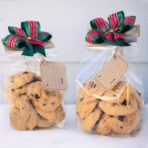 Morepack Gusseted Flat Bottom Cellophane Bags with Paper Insert 50Pcs 5x3x12 Inches Gusseted Cello Bags - Image 7