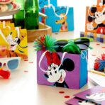 Hallmark Disney 4" Mini Gift Bags (18 Bags: Mickey, Minnie, Goofy, Pluto) for Party Favors, Gift Cards, Classroom Treats - Image 3