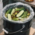 12 pack 55 gallon drum liners, clear heavy plastic drum liner, for Food storage, vegetable pickling - Image 8