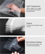 Mat Board Center, 50 Pack 9 7/16" x 12 1/4" Acid-Free Crystal Clear Sleeves Storage Bags for 9x12 Art Prints/Pictures/Photos/Framing Mat Mattes - Image 5