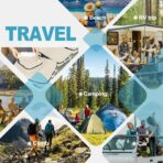 Gonex Compression Packing Cubes, 4pcs Expandable Storage Travel Luggage Bags Organizers (Cream) - Image 8