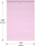 Plymor 12" x 18" (Pack of 100), 4 Mil Heavy Duty Anti-Static Zipper Reclosable Plastic Bags - Image 3