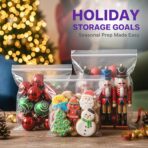 Heavy Duty Zip Seal Lock Bag 10" x 12" – 8 Mil Extra Thick Plastic Reusable Waterproof Baggies for Documents, Storing Tools, Office Item, and Kitchen Storage, Pack of 25 - Image 8