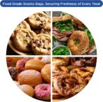 Karat Grease and Leak-Resistant Paper Sandwich Bags, BPA-Free and PFAs-Free, Recyclable Paper Bags for Snacks and Lunch, Sealable, Easy-to-Open, Flat-Storage Design - Pack of 2000 pcs (Kraft) - Image 6