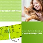 Certified Home Compostable Cat Litter Bags For Poop - 10% to Charity - Cornstarch-Based - For Cleaning Up Litter Trays - NF T51-800 Compliant - 30 Extra Large Disposable Bags - Image 6