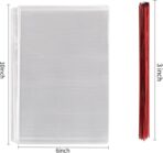 200 Pcs 10 in x 6 in(1.4mil.) Clear Flat Cello Cellophane Treat Bags Good for Bakery, Cookies, Candies,Dessert with five random color Twist Ties! - Image 2