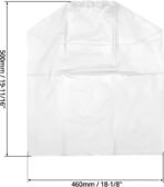QWORK 10 Pack 55 Gallon Clear Plastic Drum Liners, Heavy Duty Leak Proof Clear Bucket Liner Bags for Marinating and Brining, BPA Free, 5.5 mil - Image 7