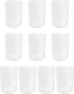 QWORK 10 Pack 55 Gallon Clear Plastic Drum Liners, Heavy Duty Leak Proof Clear Bucket Liner Bags for Marinating and Brining, BPA Free, 5.5 mil - Image 8