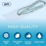 Assorted Clear Plastic Zip Bags - GPI 600 Pack - 2 Mil, 6 Sizes, 1.5"x2"-2"x2"-2"x3"-3"x3"-3"x4"-3"x5", Durable Poly Baggies, Resealable Zip Top Lock for Jewelry, Storage, Packaging & Shipping. - Image 4