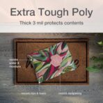 Quality Park Thank You Poly Mailers, 10 x13 Inch Shipping Envelopes, 100 Pack, Self Seal, Waterproof Shipping Bags for Clothing, Leaf (QUA89300) - Image 4