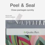Quality Park Thank You Poly Mailers, 10 x13 Inch Shipping Envelopes, 100 Pack, Self Seal, Waterproof Shipping Bags for Clothing, Leaf (QUA89300) - Image 6