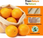 6 Pack Reusable Produce Bags, Cotton Mesh Produce Bags (2L+2M+2S), Double-Stitched with Tare Weight, Eco-Friendly Washable Drawstring Bags for Grocery Shopping, Vegetables, Fruits & Bulk Food Storage - Image 7