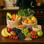 6 Pack Reusable Produce Bags, Cotton Mesh Produce Bags (2L+2M+2S), Double-Stitched with Tare Weight, Eco-Friendly Washable Drawstring Bags for Grocery Shopping, Vegetables, Fruits & Bulk Food Storage - Image 9