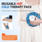 ANMIA Ice Pack Bags with Wrap for Injuries Reusable, Cold Pack Water Bag Hot Bag for Pain Relief, Leak-Proof Elastic Ice Bag, Size 9'' - Image 8
