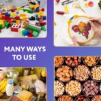 Reclosable Zipper Bags, 14 x 16 Inches. Pack of 1000 Clear Zip Bags, 2 Mil LDPE. Resealable Plastic Baggies for Weed, Pills, Jewelry, Samples. Waterproof Zipper Reclosable Bag - Image 6