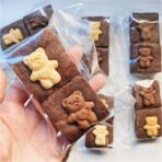 SUREHOME Cookie Bags with Seal, 200 Pcs 5x6 Inch Clear Self Sealing Cellophane Bags for Cookie Packaging Resealable Cello Treat Bag Plastic Individual Cookies Bag for Gift Giving Favors Candy Wrappers - Image 3