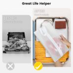 Vorspack Shoe Bags for Travel - 4 Pack Large Transparent Shoe Organizer with Handle Dustproof Shoe Bag Reusable Shoe Storage Bags for Men & Women - Image 7