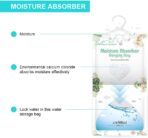 CANAGER Hanging Moisture Absorber,Hanging Dehumidifier Bags for Closet,Bedroom and Kitchen,Fragrance Free-5 Packs,Moisture Absorb 12.5OZ - Image 6