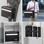 DocSafe Fireproof Document Bag with Multiple Pockets,5200°F Large (17”x12.5”x7.2”) File Organizer Fireproof Waterproof Bag Important Document Holder Home Office Portable Filing Storage for Valuables - Image 8