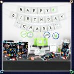 Video Game Party Favor Bags - 50Pcs Neon Video Gaming Goody Candy Treat Gifts Bags, Game on Theme Party Decorations for Kids Boys Girls Birthday Supplies - Image 7