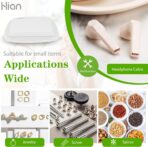 2 Pieces Pill Organizer Reusable Pocket Pill Case Portable Open Pill Pouch Silicone Small Pill Box Pill Container Pill Holder Pill Bags Organizing Medication, Vitamins, and Tablets for Travel (White) - Image 8