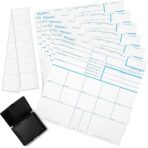 National Gun Trusts - Made in USA - FD-258 Fingerprint Card Kit Full 2026 (6 Cards + 1 Practice Card) w/Reusable Ink Pad, Correction Tabs, Instructions - Image 3