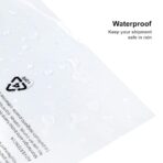 Infinite Pack 400 CT Combo 4x6,5x7,6x9,8x10 inches Self Sealing Clear Poly Bags w/Suffocation Warning, Strong Adhesive, Not Resealable, FBA compliant - Image 8