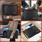 ROLOWAY Fireproof Document Bag (14.5 x 11.5 inch), 6400℉ Fireproof Money Bag with Zipper for Cash, Fire Safe Money Pouch with Lock (Black) - Image 7