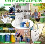 Trash Bags 15 Gallon Tall Kitchen Drawstring Garbage Bags,Fit 13-15 Gal Bins,Extra Strong&Leak-Proof,Unscented&Recyclable Trash Can Liners for Home Office Industrial Bathroom Garden Lawn - Image 10