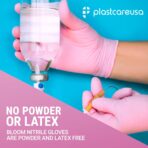 100 Nitrile Exam Gloves 3.5 Mil - Latex & Powder Free, Disposable Non-Sterile Protective Gloves By PlastCare - Image 4