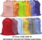Extra Large Laundry Bag 18Pcs, Varied Colors, Travel Laundry Bags with Drawstring Closure, 30"x40", for college, dorm and apartment dwellers (18Pcs) - Image 3