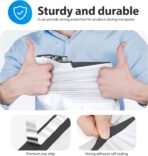 Fuxury Poly Mailers 14.5x19" 400Pcs Bulk Shipping Bags for Clothing Strong Adhesive Shipping Envelopes Waterproof Heavy Duty Packaging Mailing Bag for Small Business White Polymailers - Image 4