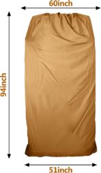 Large Lawn Tractor Leaf Collection Bag with Large Capacity Compatible with Ride-in Lawn Mowers-Two Bags Material Collection Systems,97 inch ST95000 Fast Opening Leaf Bags - Image 4