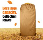 Large Lawn Tractor Leaf Collection Bag with Large Capacity Compatible with Ride-in Lawn Mowers-Two Bags Material Collection Systems,97 inch ST95000 Fast Opening Leaf Bags - Image 6