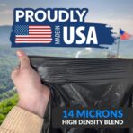 Reli. 40 to 45 Gallon Trash Bags Heavy Duty | 250 Trash Bags | Super Sizeable, Black, Garbage for Serious Cleanup - Image 5