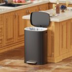 KUK 13 Gallon Tall Kitchen Drawstring Trash Bags, Unscented, White, 120 Count, Tear-Free Individual Garbage Bags, Tear-Resistant, Leak Proof, Garbage Bag for Kitchen, Home Office 2 - Image 3