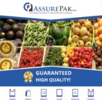 ASSUREPAK EXTRA SMALL White 'Thank You' HDPE T-Shirt Bags - 1/12 BBL Size 7"x3.5"x13" – 13 Microns – 100 Units – Thank You Shopping Bags for Retail, Takeout, Restaurant Supplies - Image 10