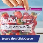 Hefty Slider Bags, Quart 20 Count (Pack of 4) - Image 5