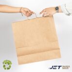 JET PAPER BAGS - 18”x7”x18” Inch Large Brown Paper Bags with Handles Prime (Brown, 18" x 7" x 18" (50 Pcs)) - Image 8