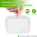 7 Pieces Squeezable Pill Pocket Pill Case - Small, Lightweight Pill Organizer for Travel - Pill Pouch Holds Medicines Securely - Sturdy Design with Easy Fuss-Free Access - Pocket Sized & Discreet - Image 5