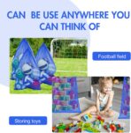 Berlune Large Mesh Laundry Bags, 24 x 36 Inch Bulk Wash Set with Drawstring for Commercial Use, Dorms, Vacation Rentals, Laundromats, Apartments & Facilities(Blue,30) - Image 7