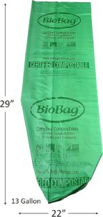 BioBag Premium Compostable Food Scrap Bags, 13 Gallon, 12 Count - Image 6