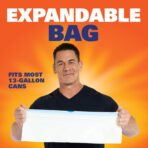 Hefty Ultra Strong 13 Gallon Trash Bags, Tall Kitchen Trash Bags 13 Gallon Size, Resist Leaks, Punctures, and Rips, Continuous Odor Control, White, Fabuloso Watermelon Scent, 80 Bags - Image 7